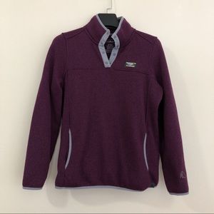 LL Bean Fleece Pullover (Size M)
